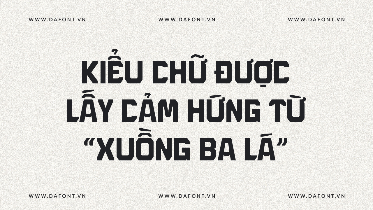 Xuong Display Typeface pic2