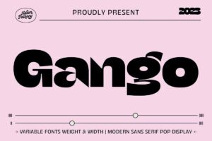 Gango Font Family