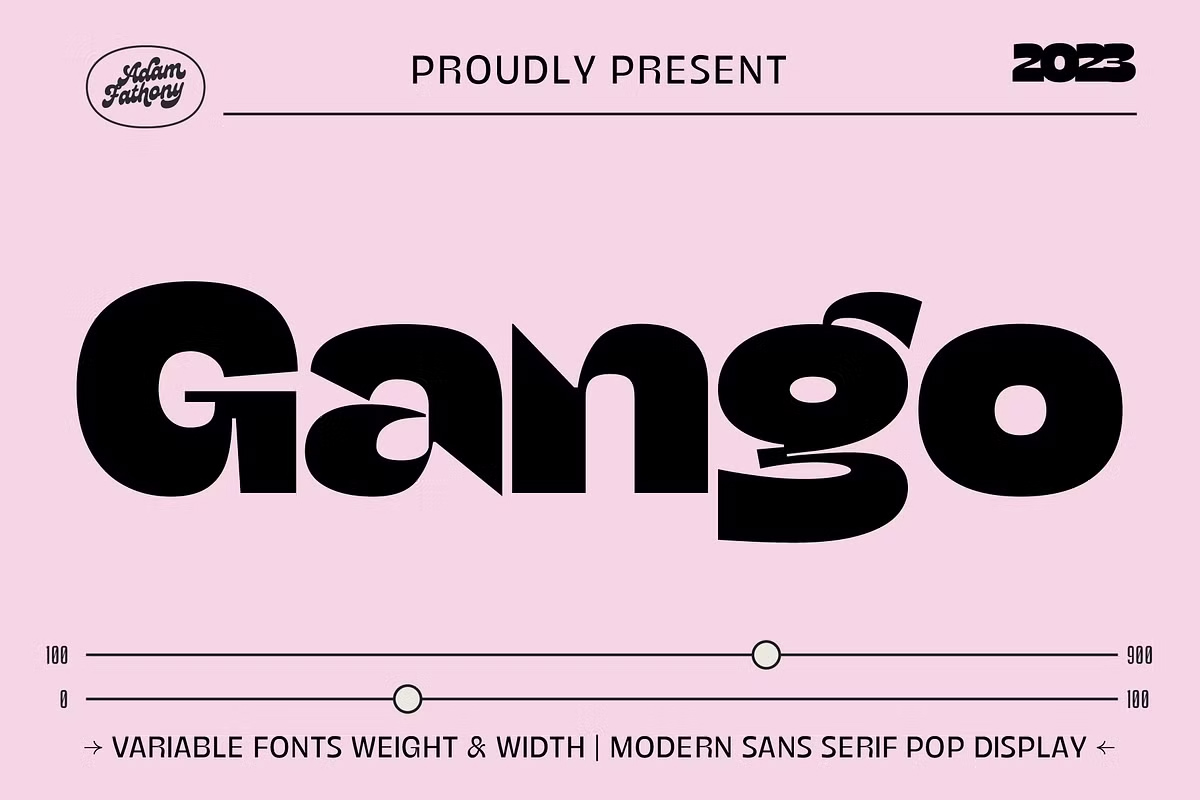 Gango Font Family