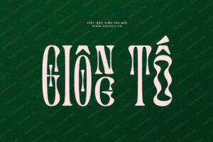 DFVN Glassure Việt hóa 1 DFVN Glassure Font Viet hoa