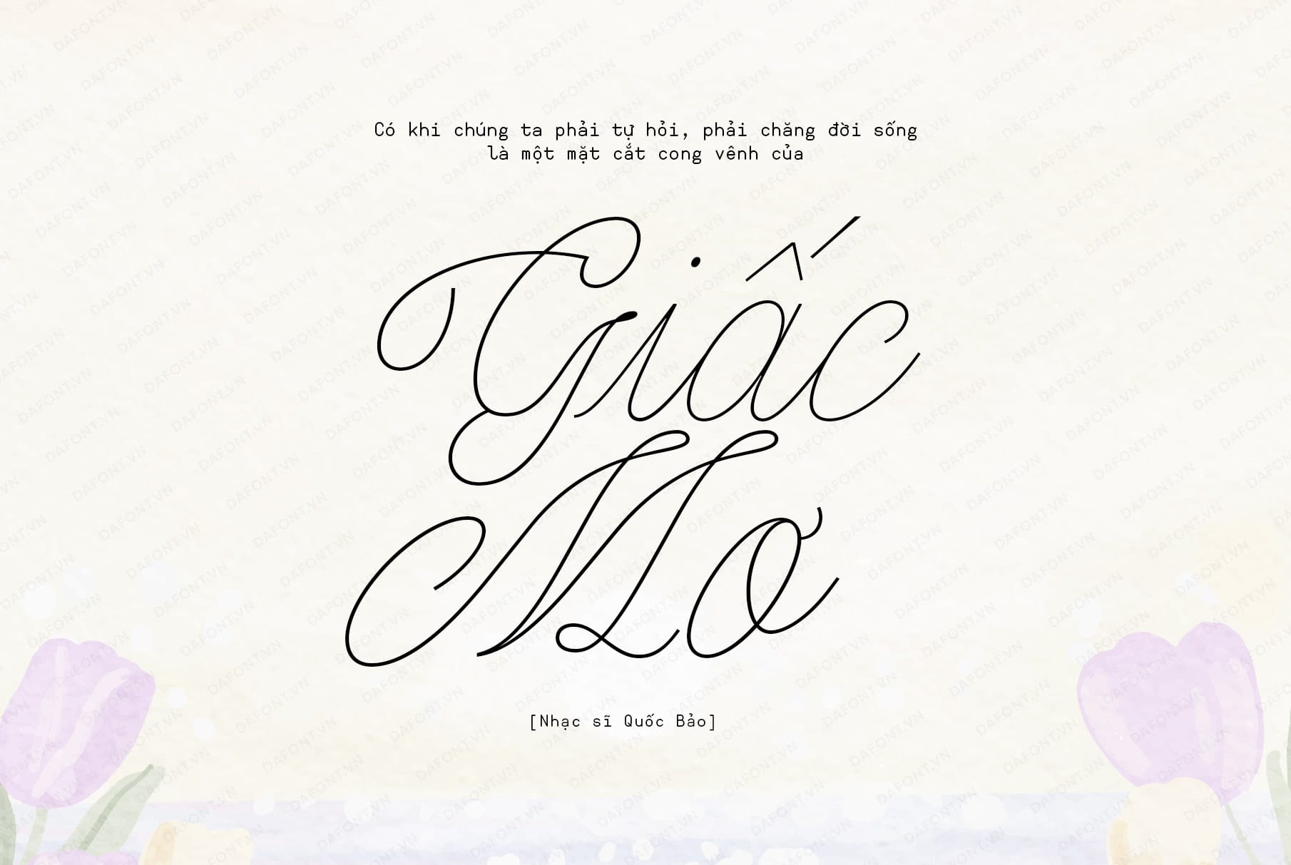 Font việt hóa DFVN Pencerio