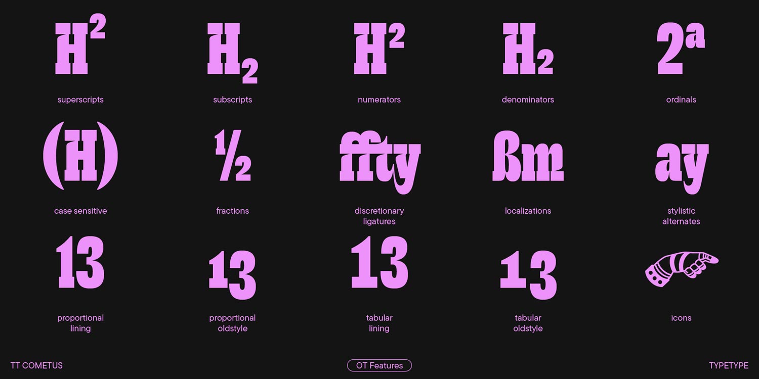 TT Cometus Font Family pic5