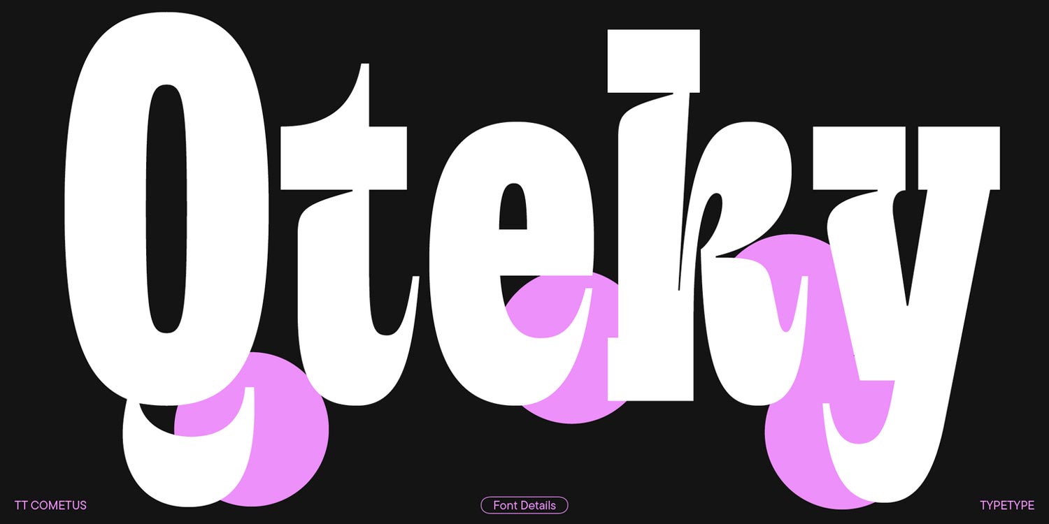 TT Cometus Font Family pic8