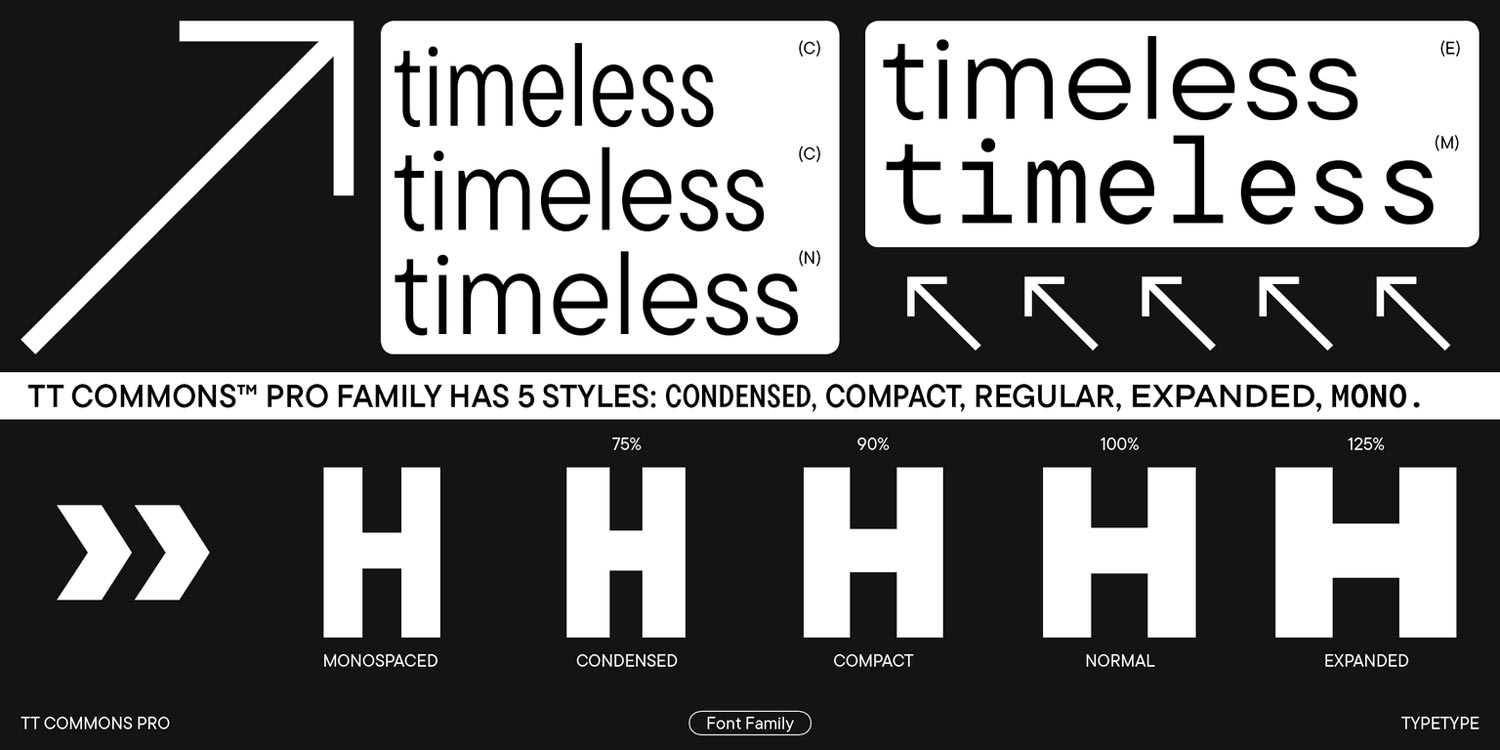 TT Commons Pro Font Family pic3