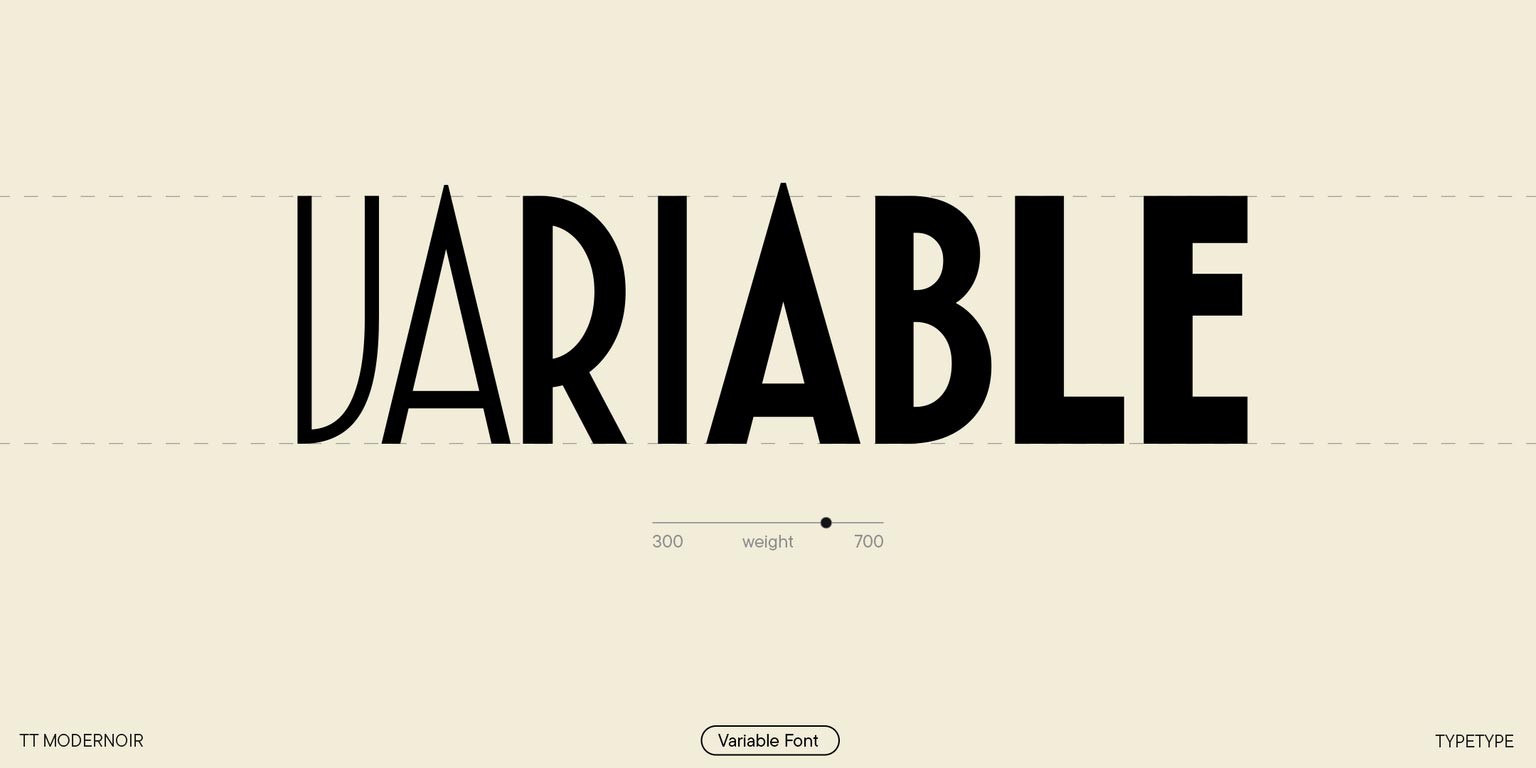 TT Modernoir Font Family pic8