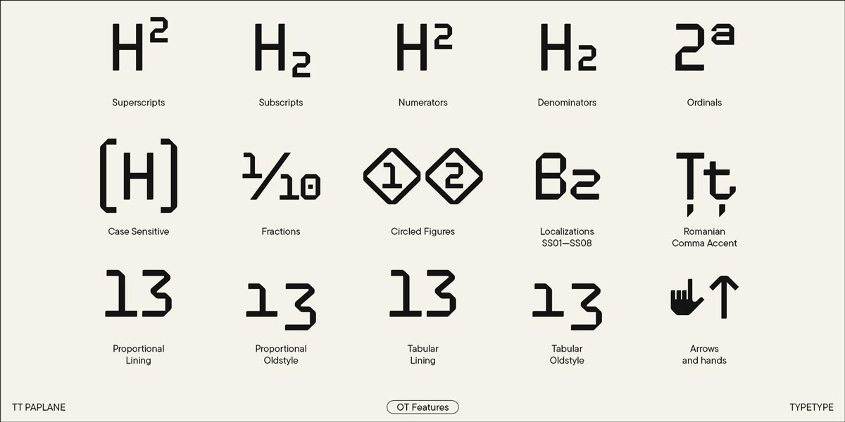 TT Paplane Font Family pic3
