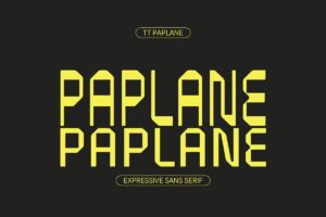 TT Paplane Font Family