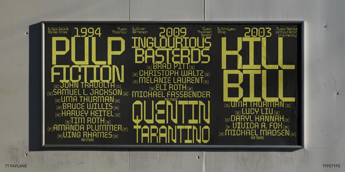 TT Paplane Font Family pic5