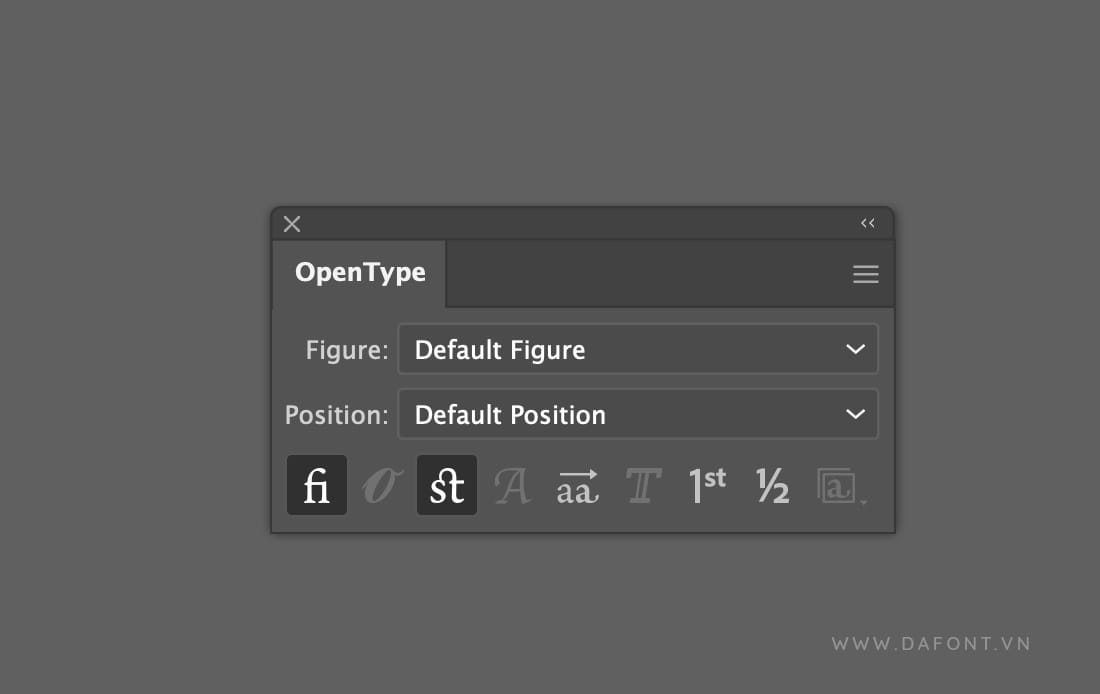 Cách sử dụng Font Ligatures trong Photoshop, Illustrator 6 Cách sử dụng Ligature trong Illustrator