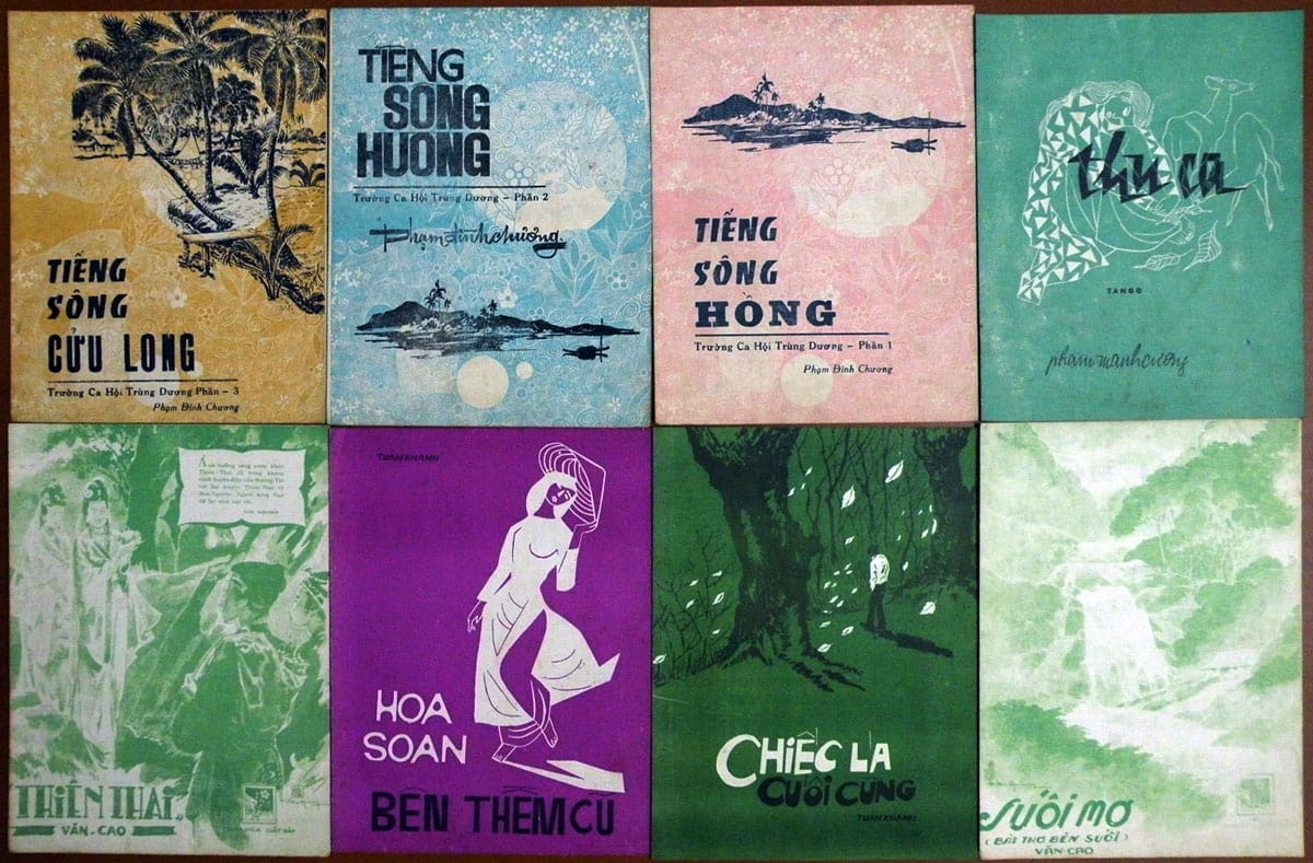 Bìa nhạc xưa trở thành nguồn cảm hứng cho font hoài cổ pic4