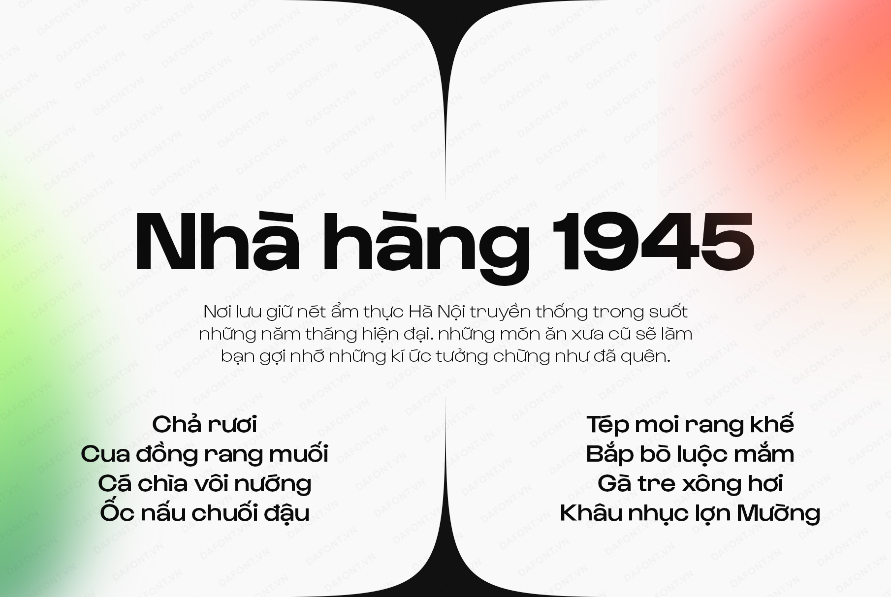 DFVN Gustavo Font Việt hóa 10 font