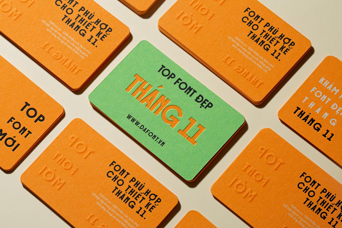Top font đẹp tháng 11 - Lựa chọn font nổi bật cho thiết kế 20 TOP FONT DEP THANG 11 DFVN