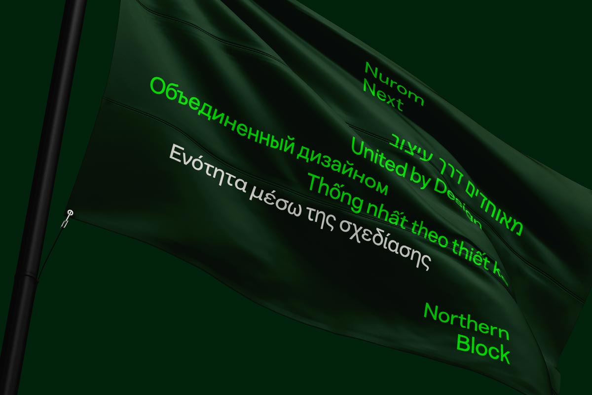 Nurom Next font by The Northern Block