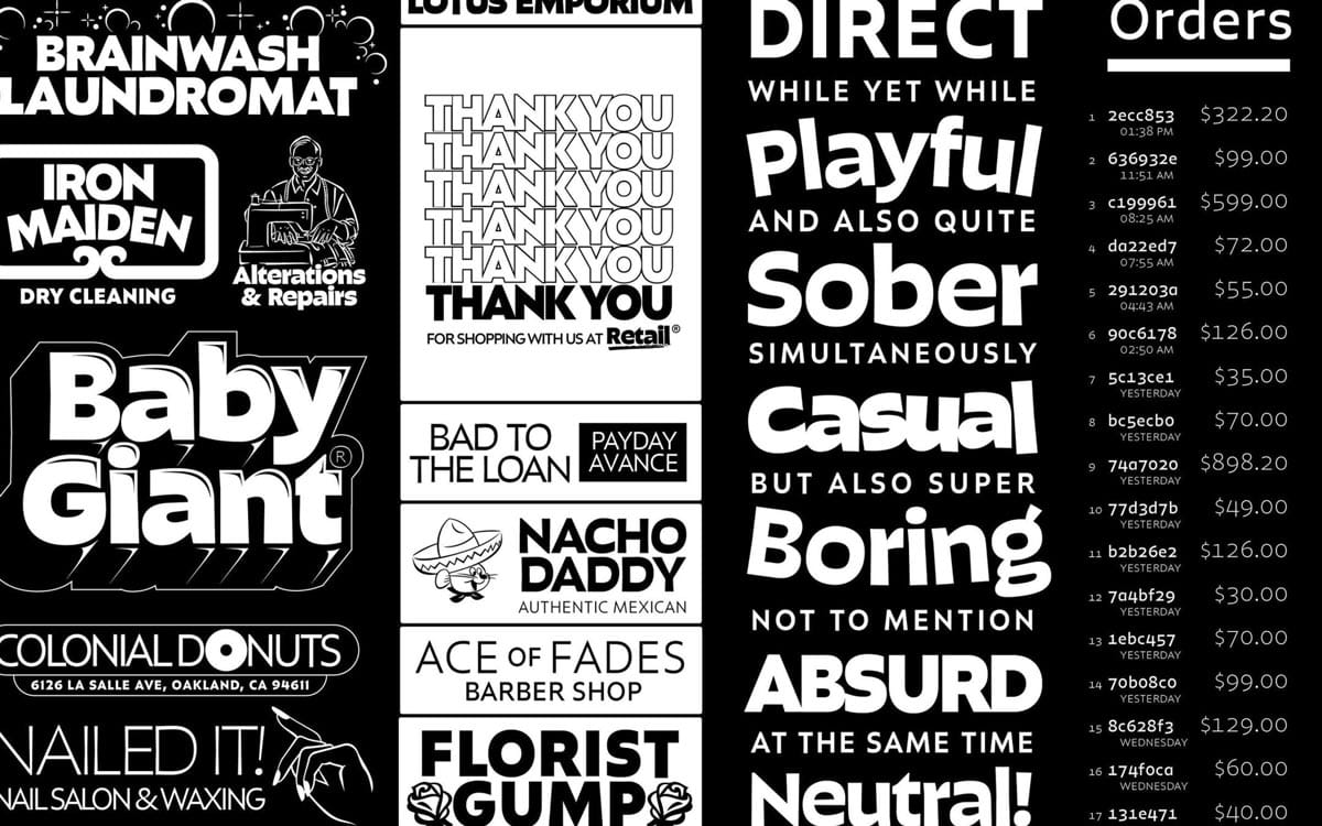 Retail by Oh No Type Co.