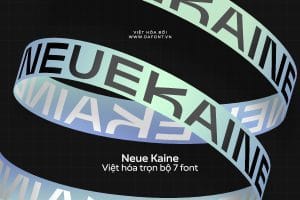 DFVN Neue Kaine Font Viet hoa