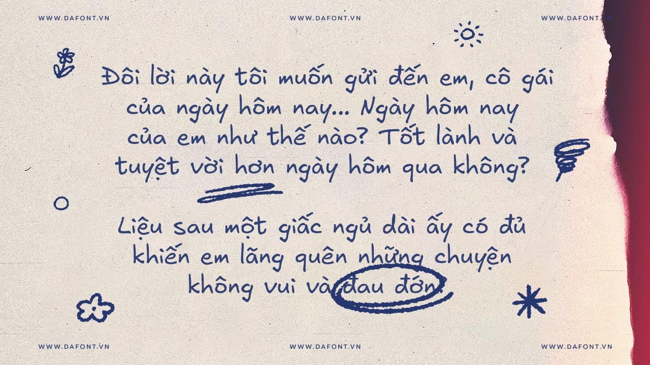 DFVN Excalifont font Viet hoa