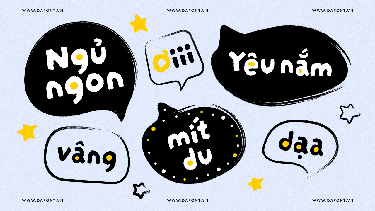 DFVN Darumadrop One Font viet tay Viet hoa