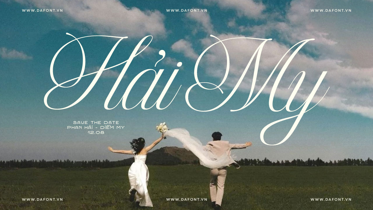 Kaelyna Script font viet hoa
