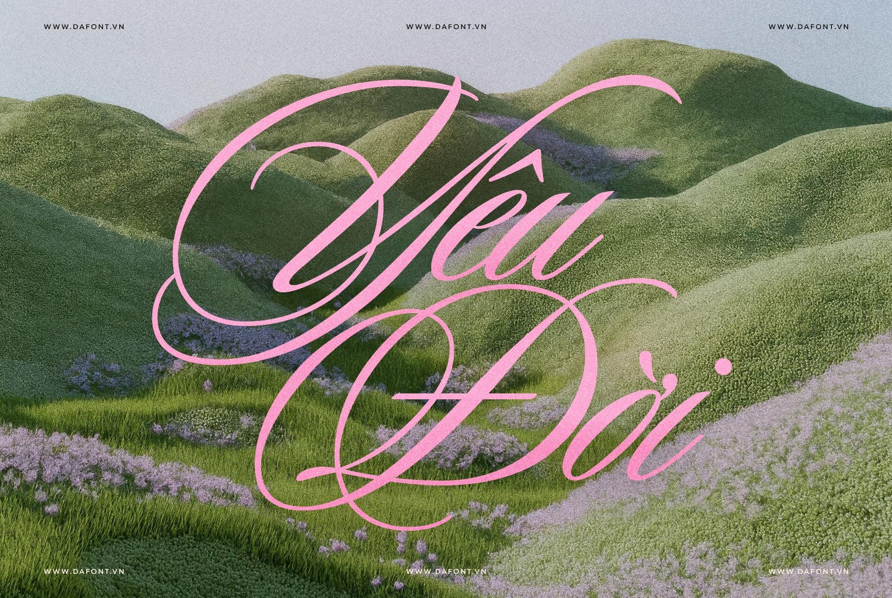 DFVN Sloop Script Pro (3 font)