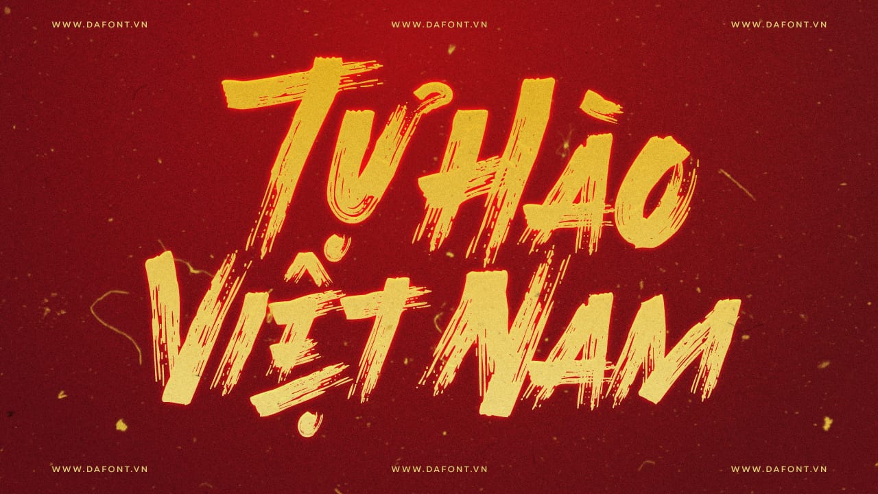 Font phim 'Mưa đỏ' Việt hóa preview 2