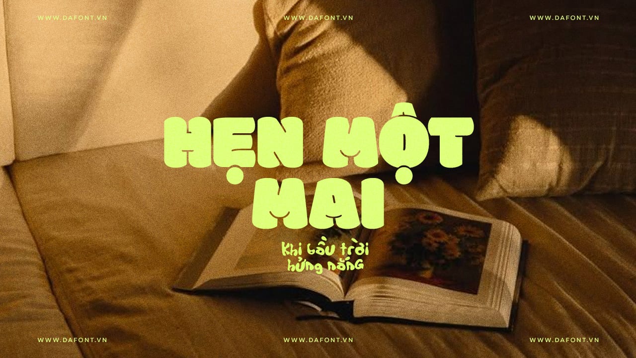 Font Việt hóa DFVN Modak - Tròn trịa, mập mạp Font Việt hóa DFVN Modak preview 5