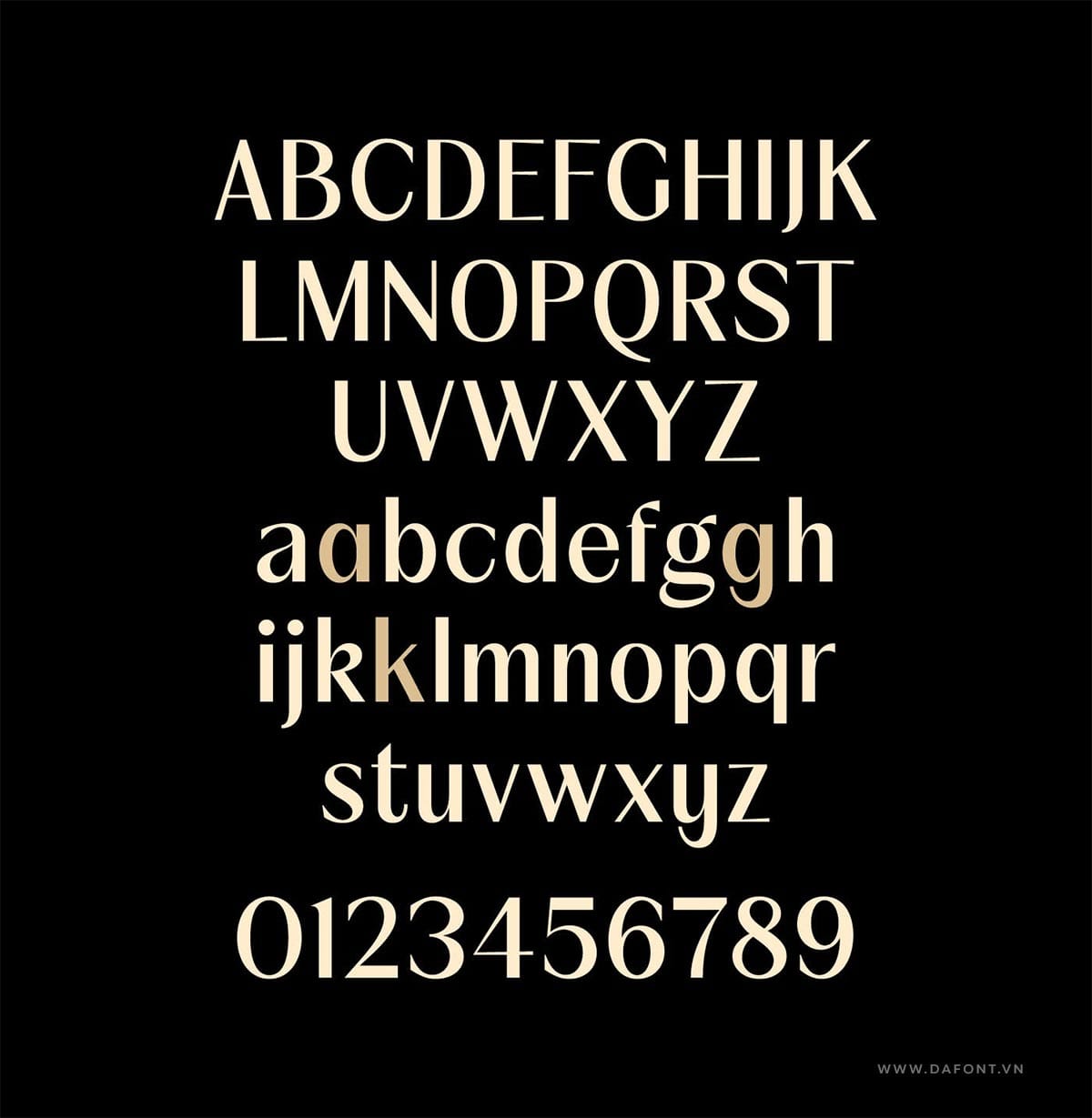 AV Deskvia Font pic4