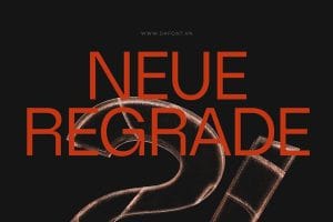 Neue Regrade Font Family Variable