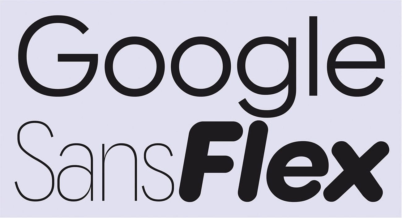 Google Sans Flex Font