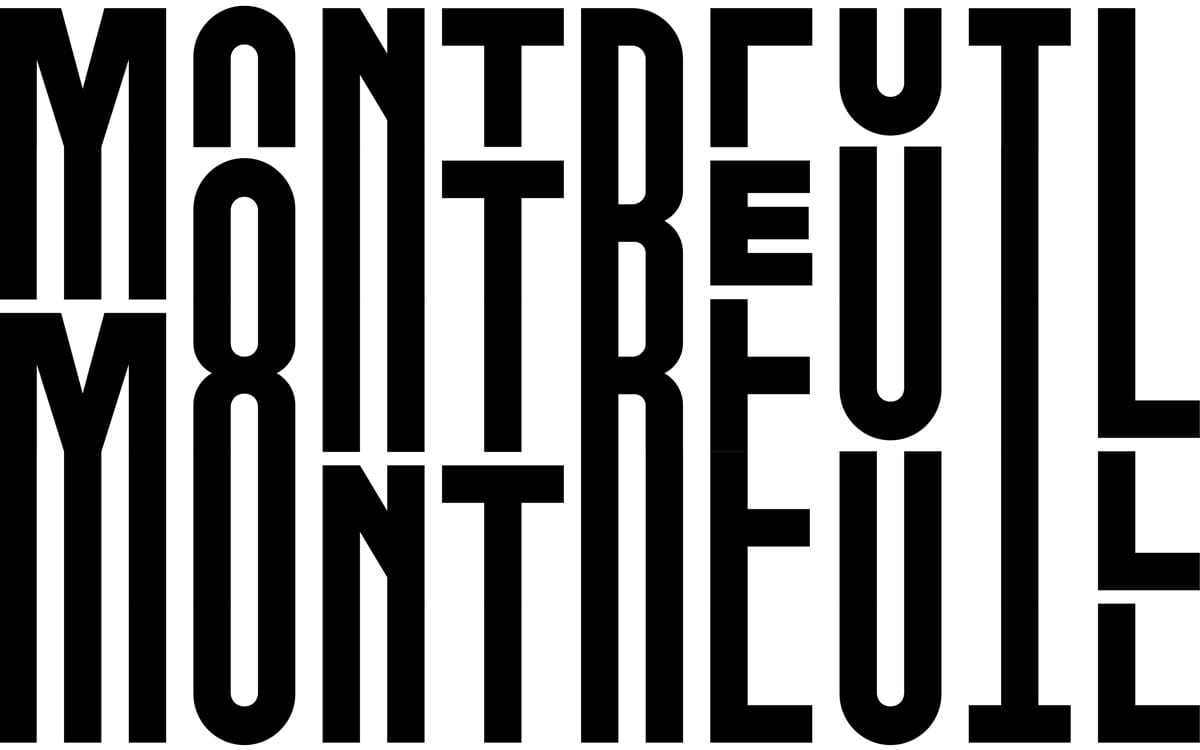 Làm mới thiết kế với những font độc đáo tháng 12/2025 7 Montreuil font by Julien Priez & James Edmondson