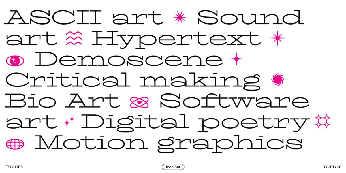 TT Globs Font Family pic4