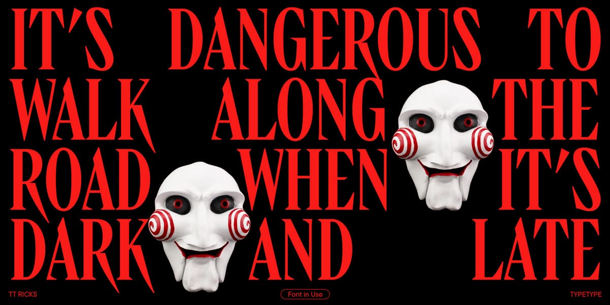 TT Ricks Font Family pic1