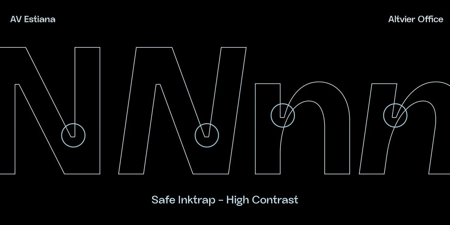 AV Estiana Font Family pic4