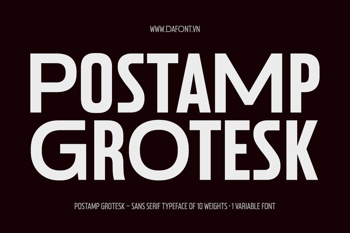 Postamp Grotesk Font Family Postamp Grotesk Font Family Free Download