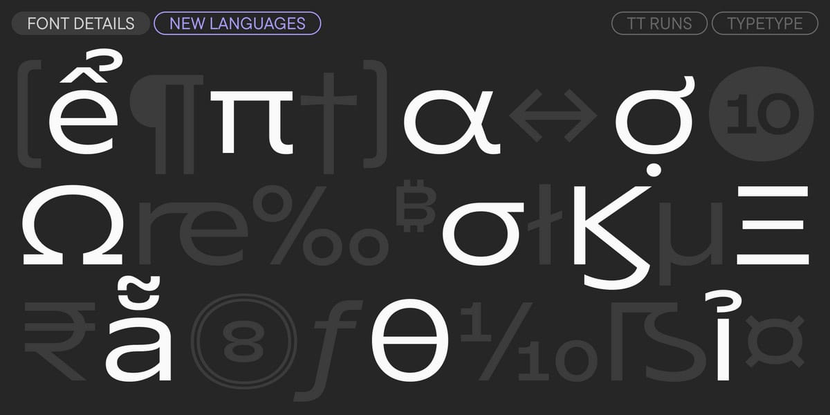 TT Runs Font Family Ứng dụng TT Runs – phù hợp in ấn trên áo thể thao, merch và key visual hiện đại