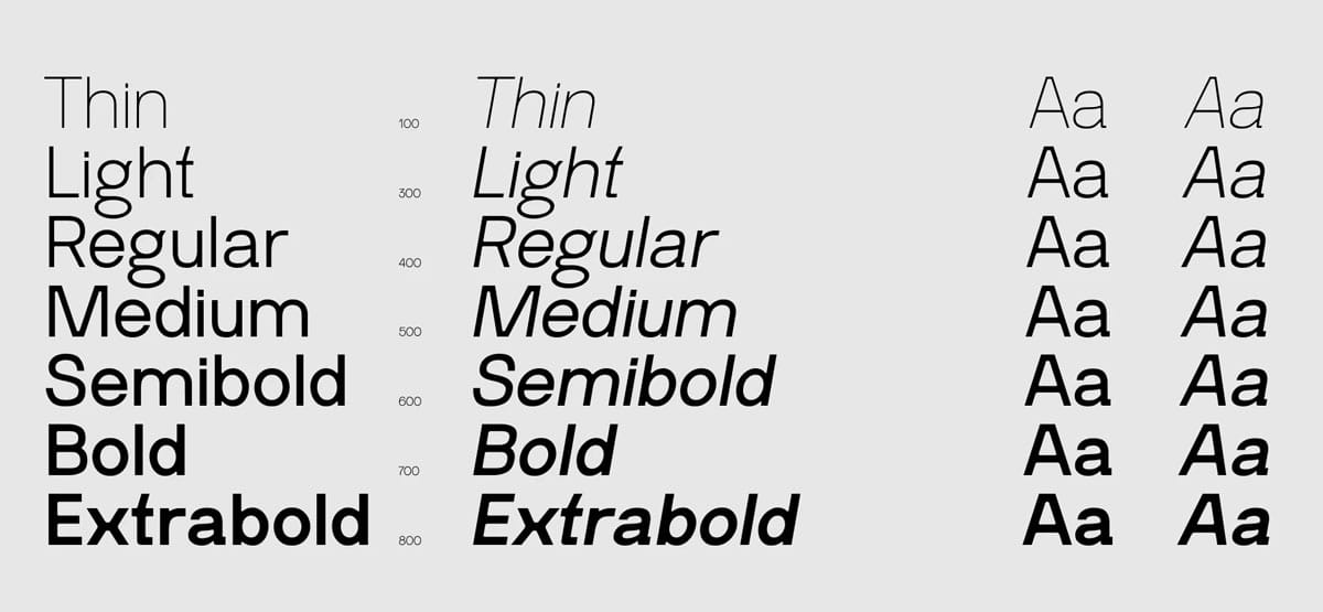 REAYN Variable font preview pic1
