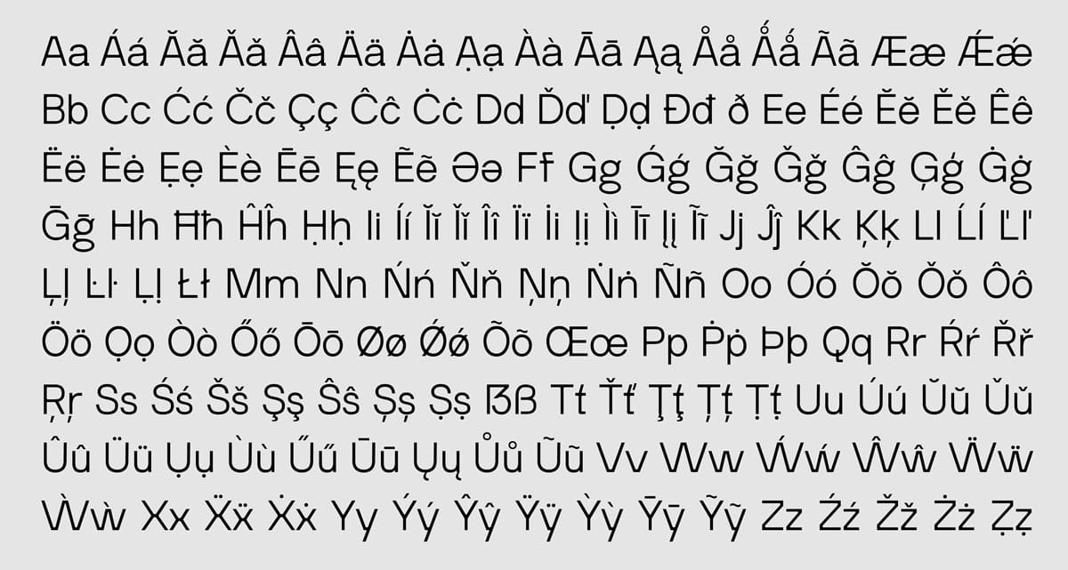 REAYN Variable font preview pic3